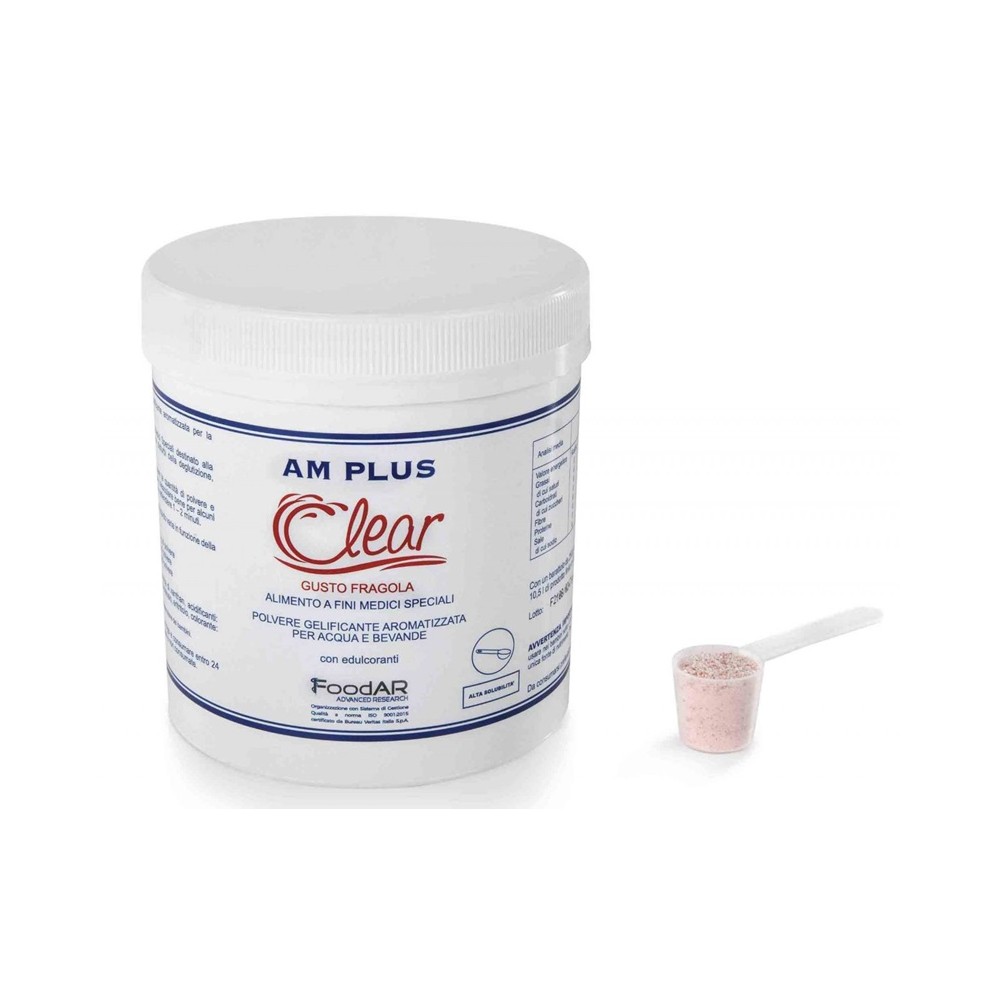 AM Clear Fragola 250g edulcorato