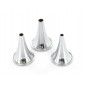 Set 3 speculum Hartmann in acciaio inox - Ø 4, 5, 6 mm