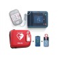 Defibrillatore Philips FRX completo di placche adulto, batteria, valigetta, chiave pediatrica