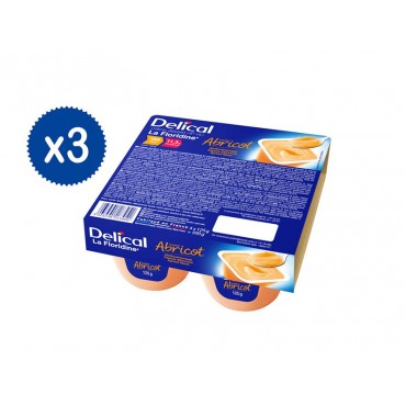 Delical La Floridine Crème Dessert Albicocca - 12 x 125g