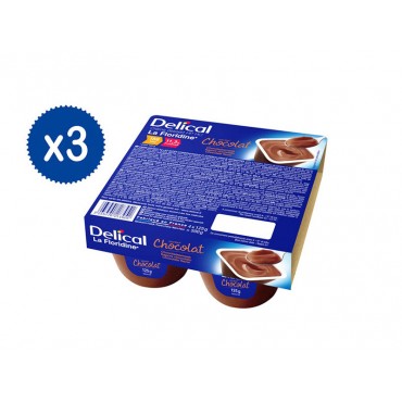 Delical La Floridine Crème Dessert Cioccolato - 12 x 125g