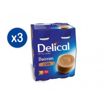 Delical bevanda ipercalorica, iperproteica Caffè 12 x 200ml