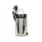 Cestino rifiuti inox con pedale - 12 litri