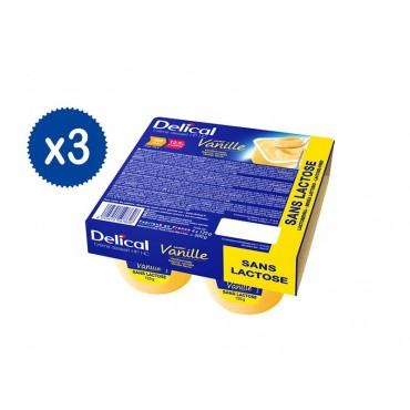 Delical Creme Dessert iperproteica ipercalorica Vaniglia - 12 x 125 g