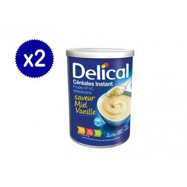 Cereales Instant polvere addensante ipercalorica e iperproteica - Miele-Vaniglia 2 x 420g