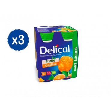 Delical bevanda ipercalorica iperproteica edulcorata - Arancia 12 x 200ml