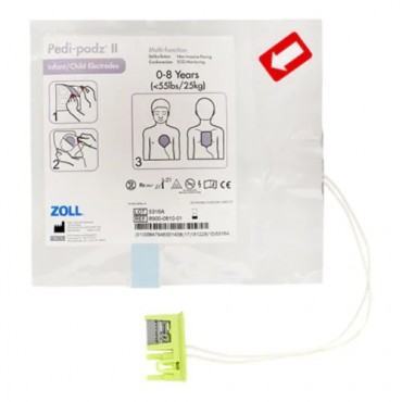 Zoll Pedi-Padz II Elettrodi per defibrillazione pediatrica