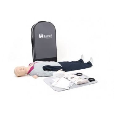 Manichino Resusci Anne QCPR corpo intero con trolley